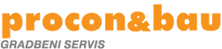 Procon&bau gradbeni servis - logo